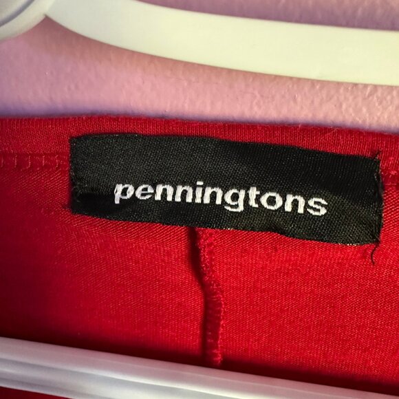 penningtons 3X funky girl with rhinestone makeup shirt - Picture 3 of 4